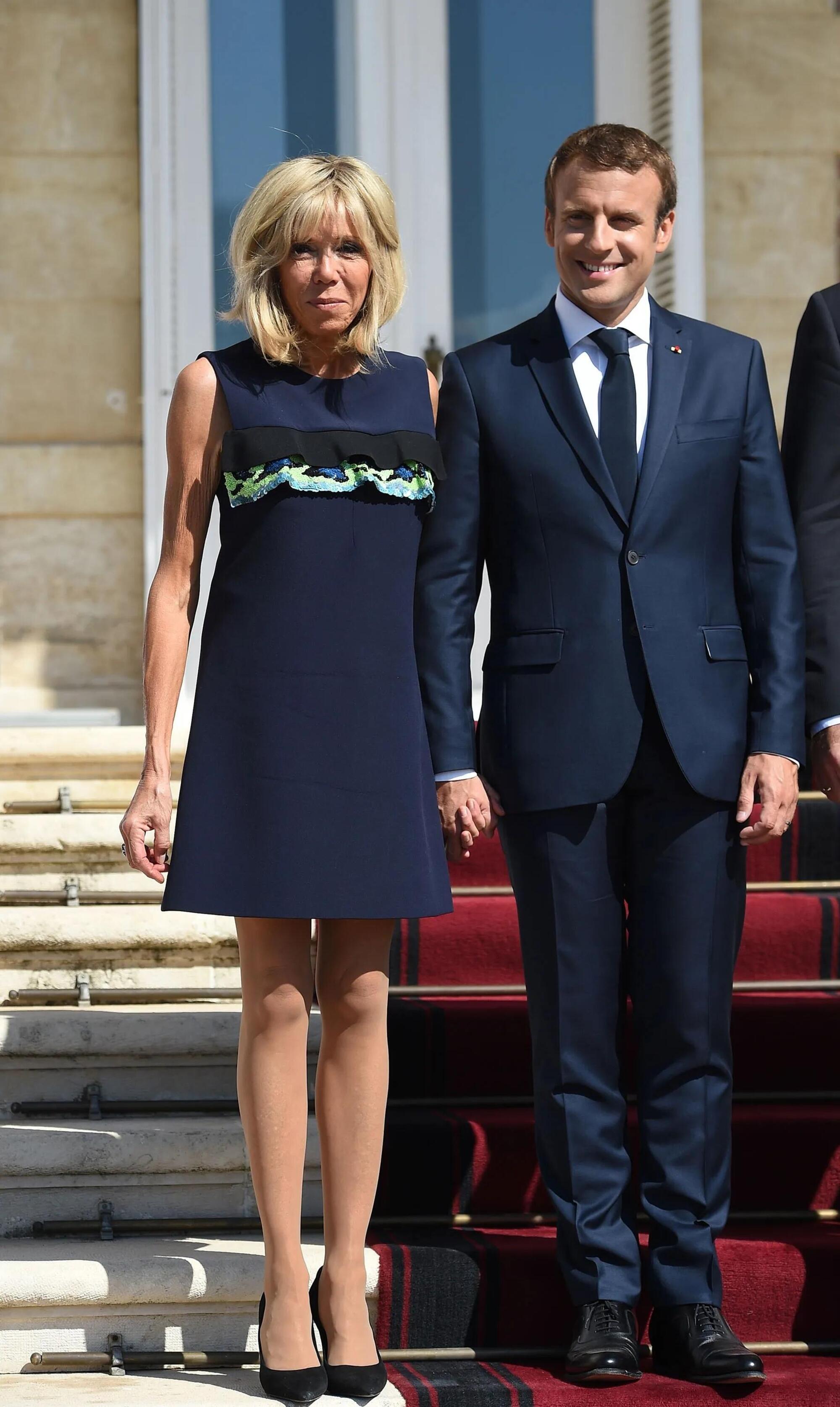 Brigitte e Emmanuel Macron