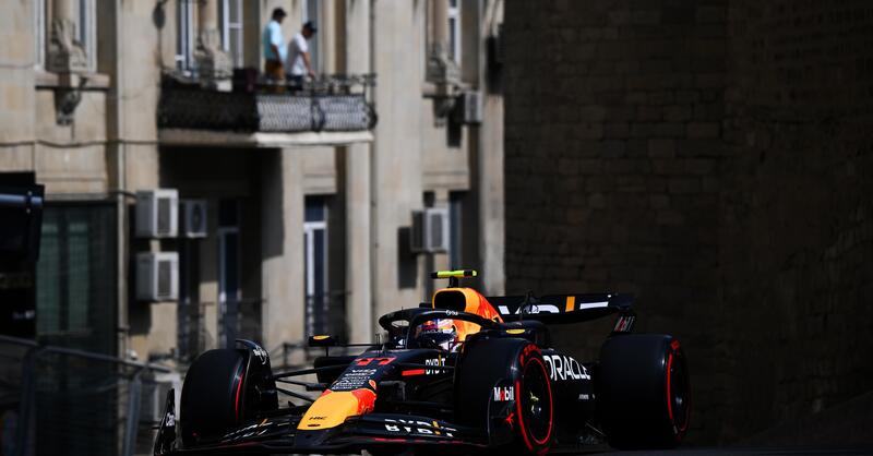 F1. Venerd&igrave; positivo per la Red Bull a Baku, Perez: &quot;Stiamo andando nelle giusta direzione&quot;