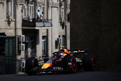F1. Venerd&igrave; positivo per la Red Bull a Baku, Perez: "Stiamo andando nelle giusta direzione"