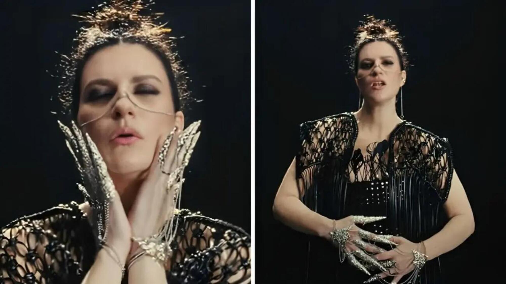 Laura Pausini nel videoclip di &quot;Zeri in pi&ugrave; (Locura)&quot; con Lazza