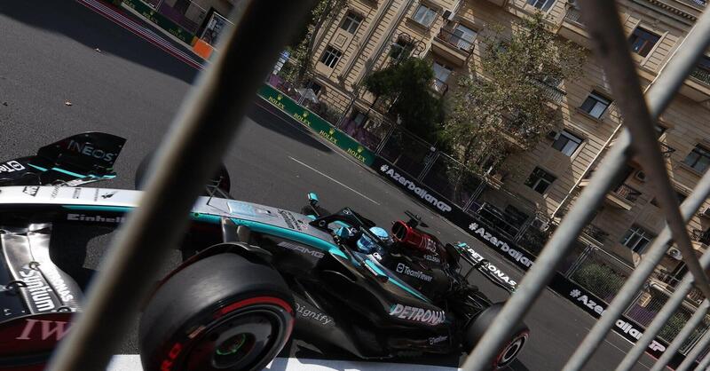 F1. GP Azerbaijan 2024, Russell batte Leclerc nelle FP3 di Baku: i risultati 