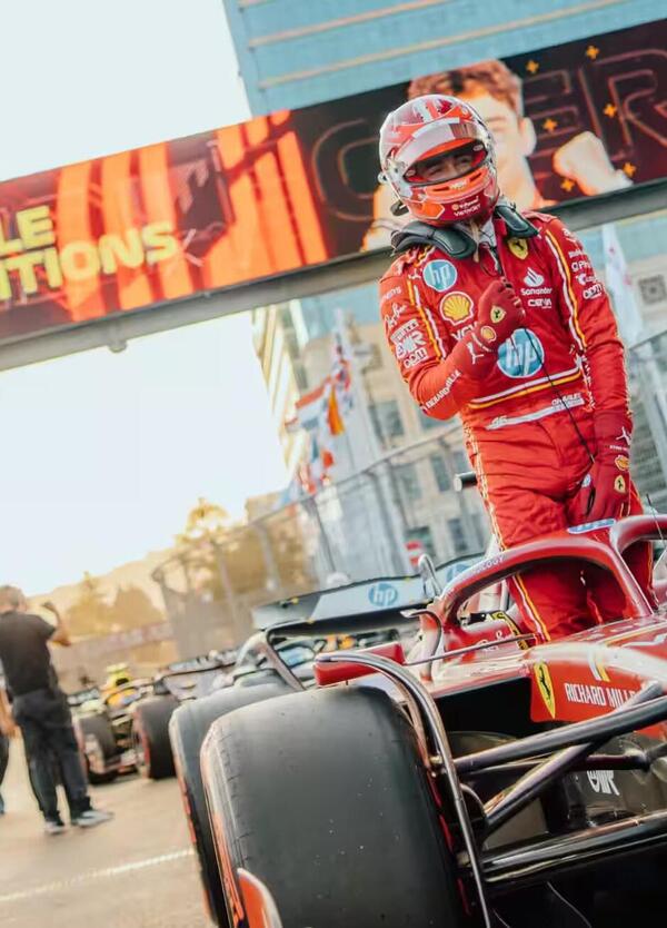 Charles Leclerc e la storia d&#039;amore con Baku: quattro pole consecutive, il ricordo del padre e il sogno del primo successo 