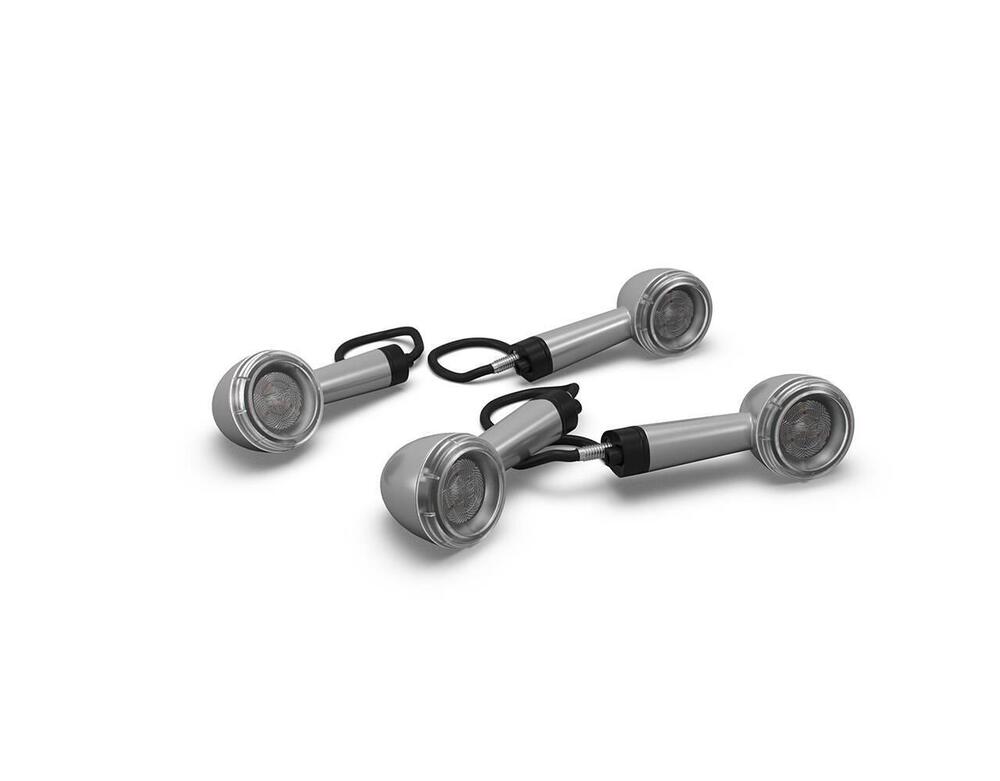 Coppia Freccia a led , Silver KXA00263 ROYAL ENFI Royal Enfield