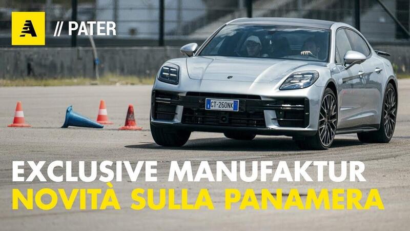 Porsche Panamera, dalla personalizzazione Exclusive Manufaktur alle sospensioni Active Ride [Video]