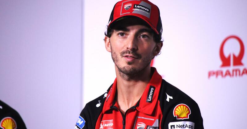 MotoGP 2024. GP dell&#039;Emilia Romagna. Pecco Bagnaia: &quot;Le parole di Valentino Rossi su Marc Marquez? Non mi interessa. Luca Salvadori era una grande persona&quot;