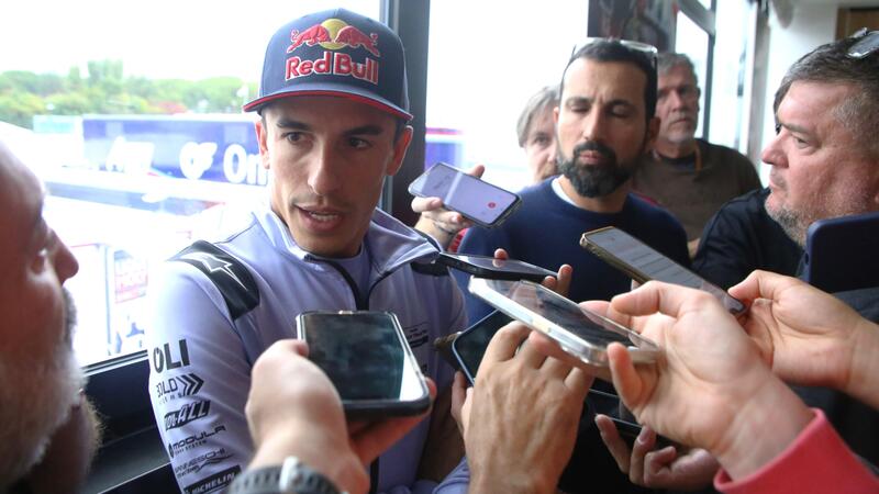 MotoGP 2024. GP dell&#039;Emilia Romagna. Marc Marquez: &quot;Ho sentito il podcast con Valentino Rossi ma ho cose pi&ugrave; importanti a cui pensare&quot;