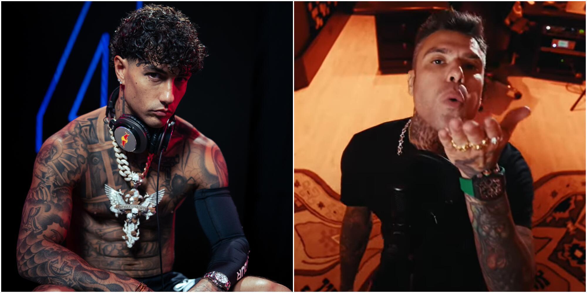 Tony Effe e Fedez si stanno sfidando a colpi (bassi) di dissing