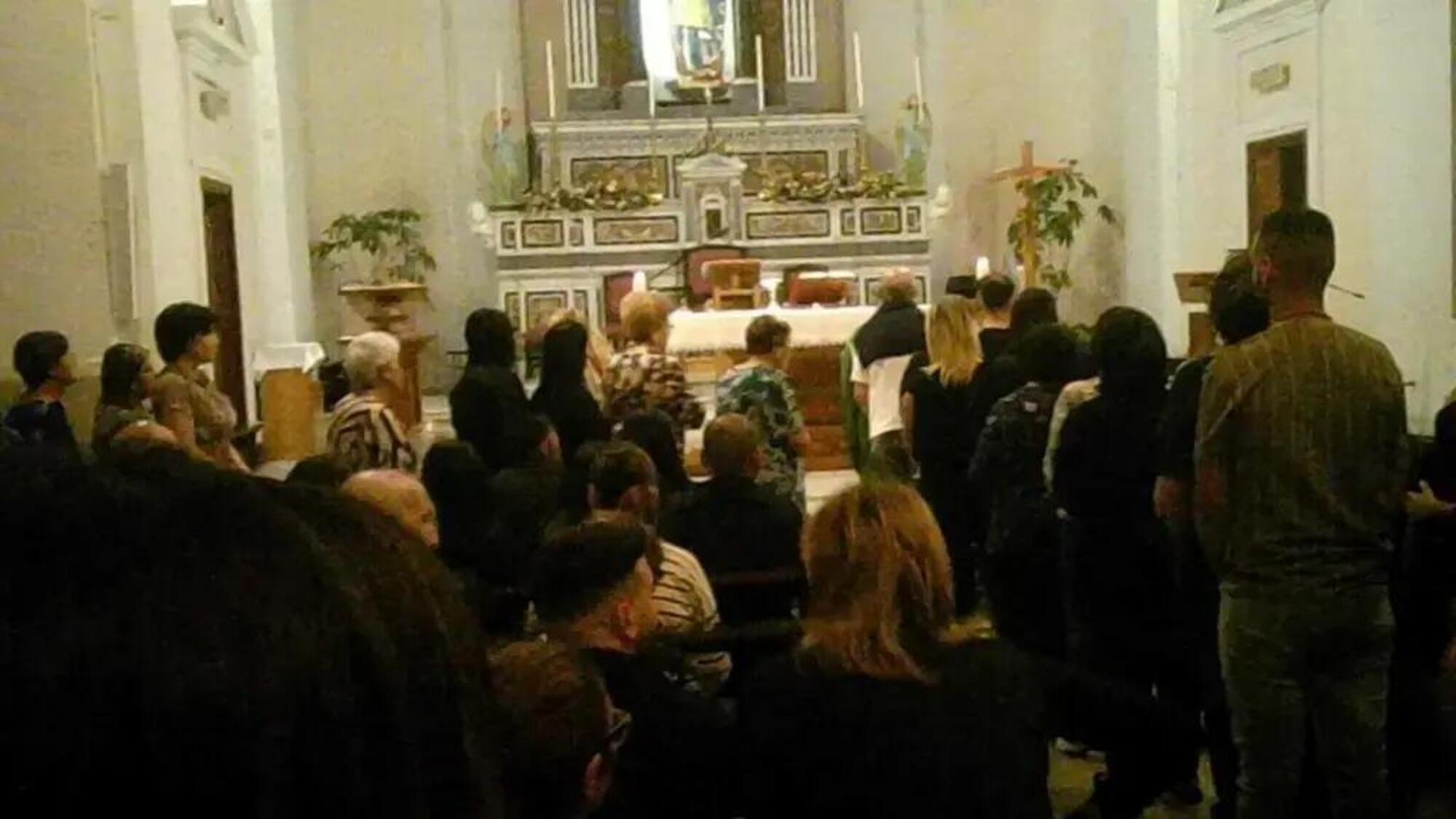 Chiesa gremita al funerale di Bellocco