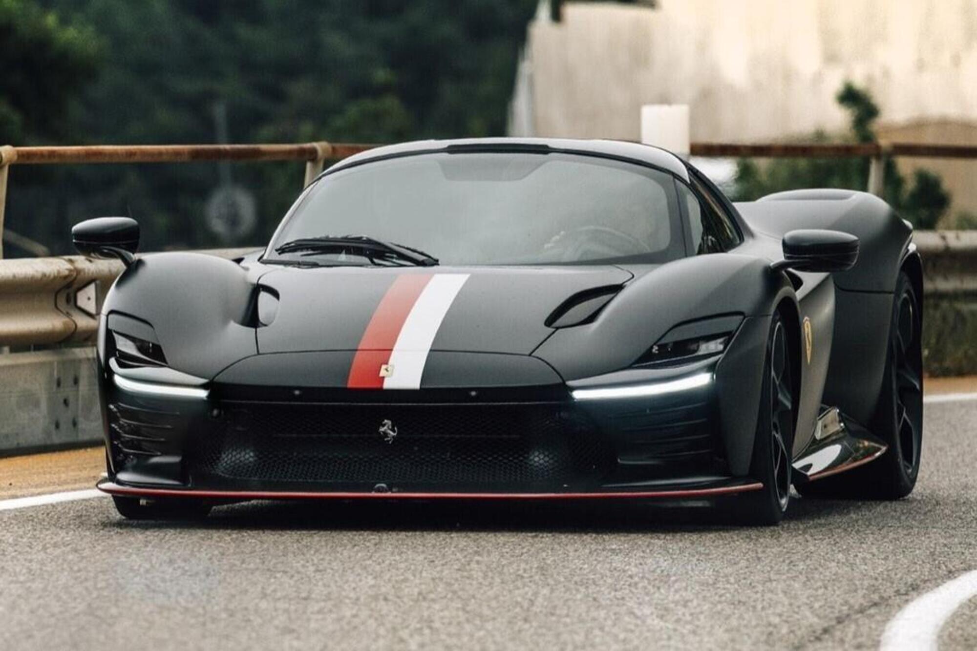 La Ferrari Daytona Sp3 di Leclerc