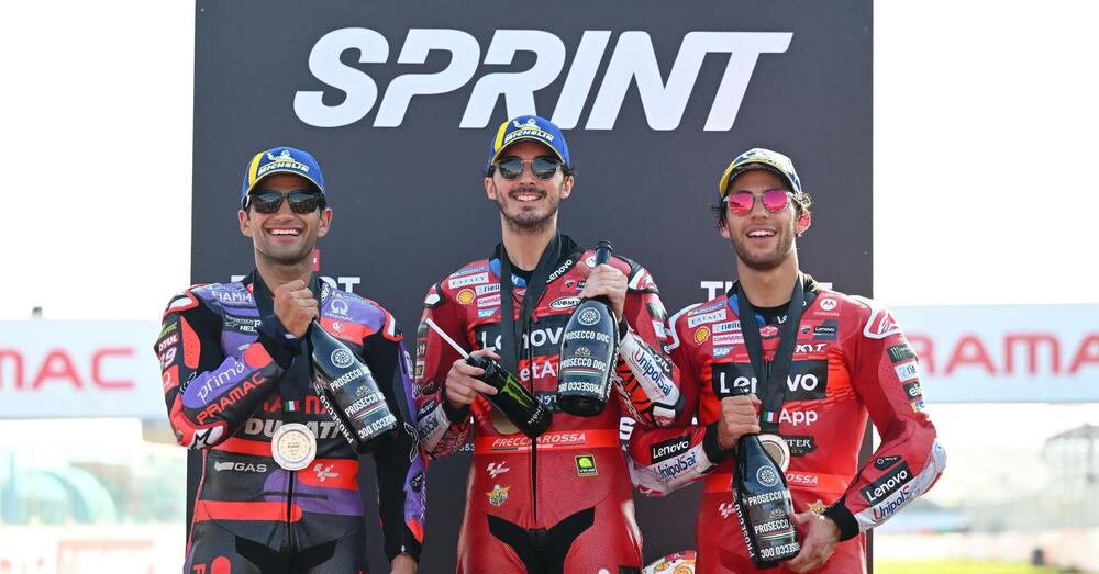 Il record palindromo di Pecco Bagnaia, Mart&iacute;n e Marquez che ricominciano a preoccuparsi: tutto sul sabato di Misano