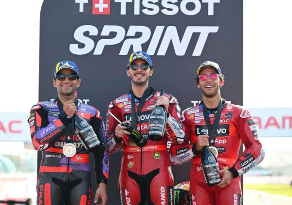 Il record palindromo di Pecco Bagnaia, Mart&iacute;n e Marquez che ricominciano a preoccuparsi: tutto sul sabato di Misano