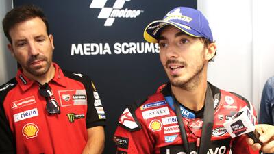MotoGP 2024. GP dell'Emilia Romagna. Pecco Bagnaia: "Sono al 100%, oggi un secondo posto non l'avrei accettato volentieri"