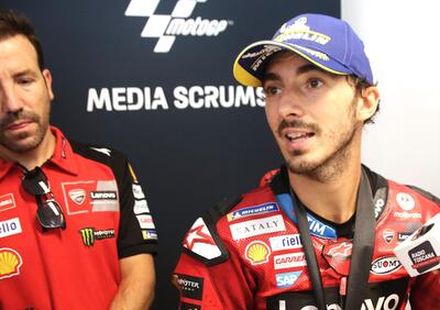 MotoGP 2024. GP dell'Emilia Romagna. Pecco Bagnaia: Sono al 100%, oggi un secondo posto non l'avrei accettato volentieri