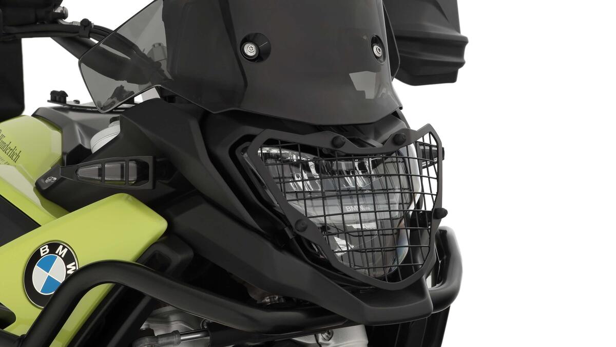 Dioche Protezione Faro Moto Per Tenere 700 2019-2022 – Trasparente, Policarbonato E Staffa Alluminio, Kit Accessori Incluso