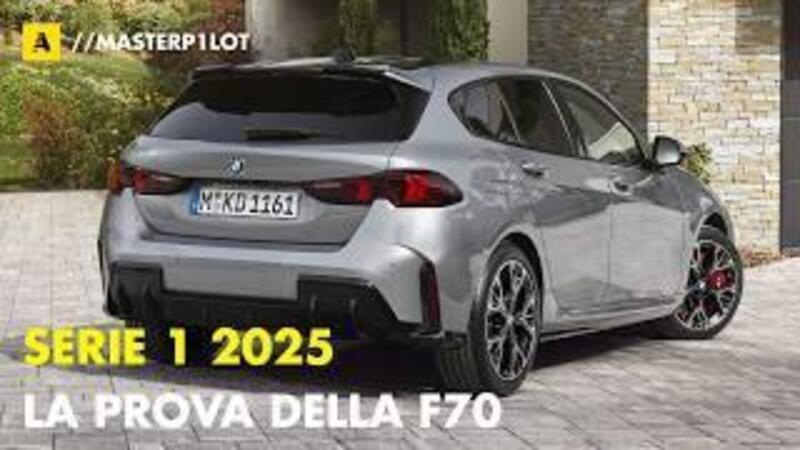 BMW Serie 1 2025 la PROVA della 120 &quot;ibrida&quot;. Da 37.400 euro [VIDEO]