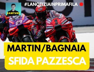 MotoGP 2024 - Martin/Bagnaia, sfida pazzesca [VIDEO]