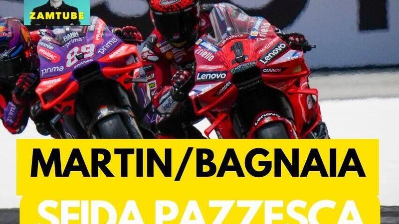 MotoGP 2024 - Martin/Bagnaia, sfida pazzesca [VIDEO]