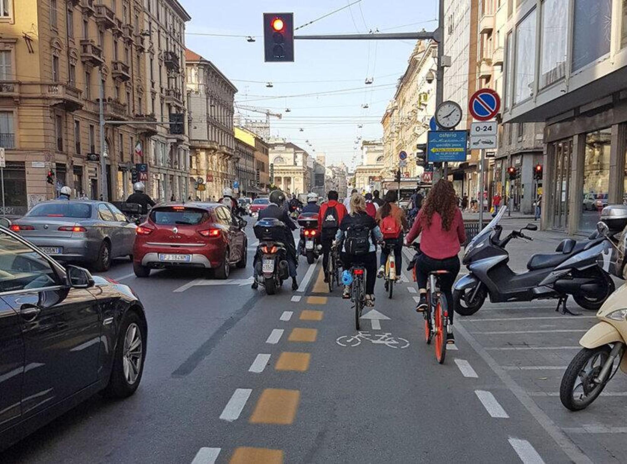 Piste ciclabili a Milano