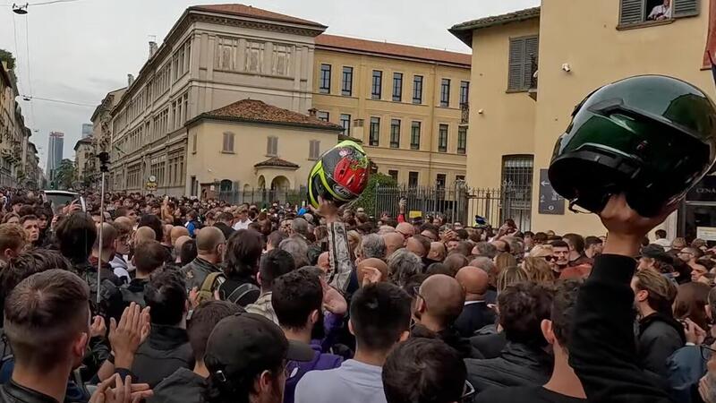 L&#039;ultimo saluto a Luca Salvadori [VIDEO]