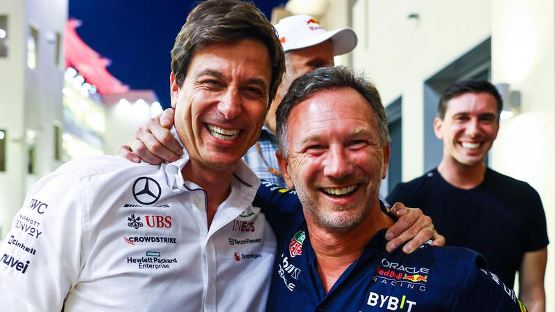 F1. Il continuo botta e risposta tra Wolff ed Horner sul mercato piloti: dopo Verstappen, adesso si contendono Russell 