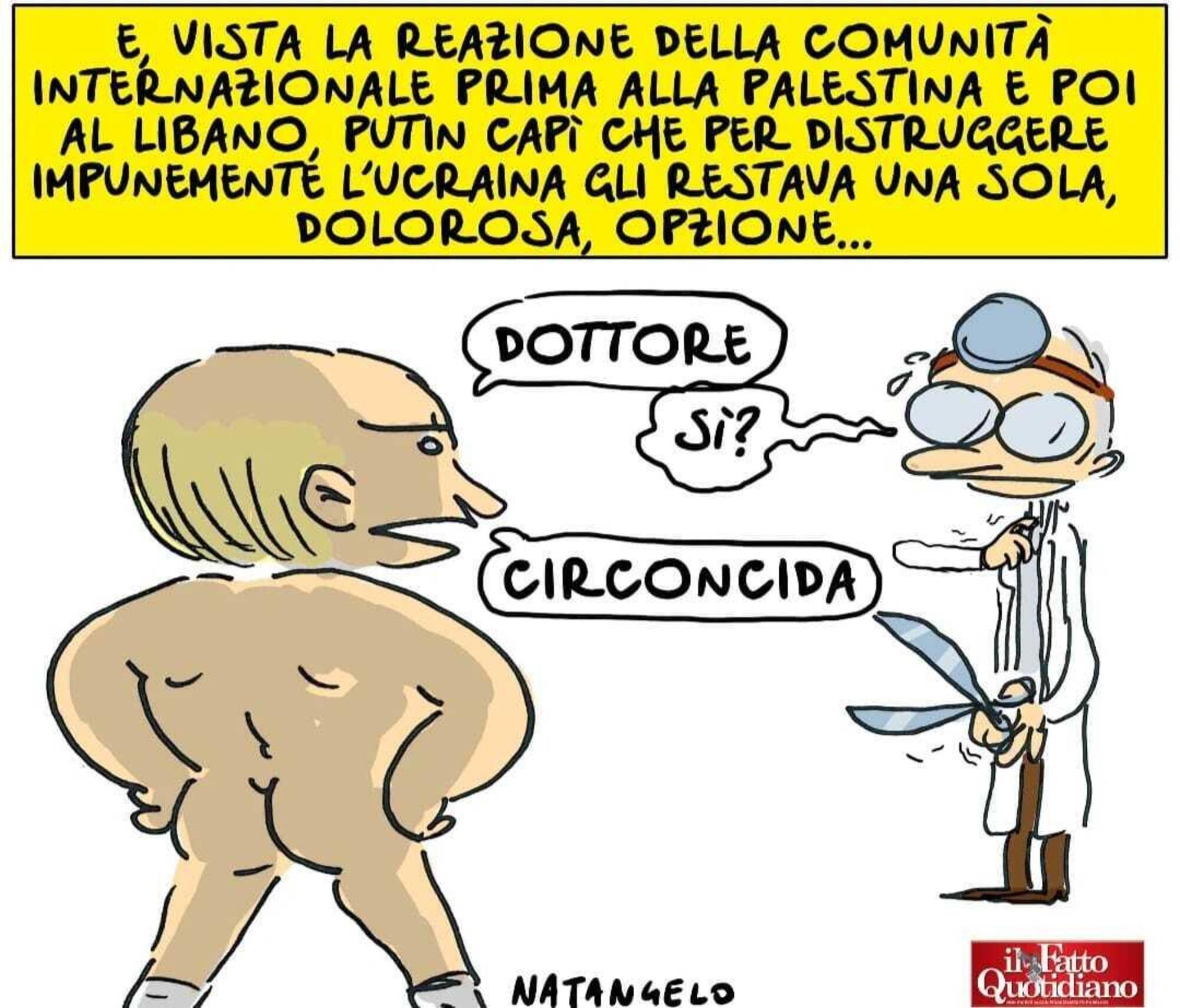 La vignetta di Natangelo