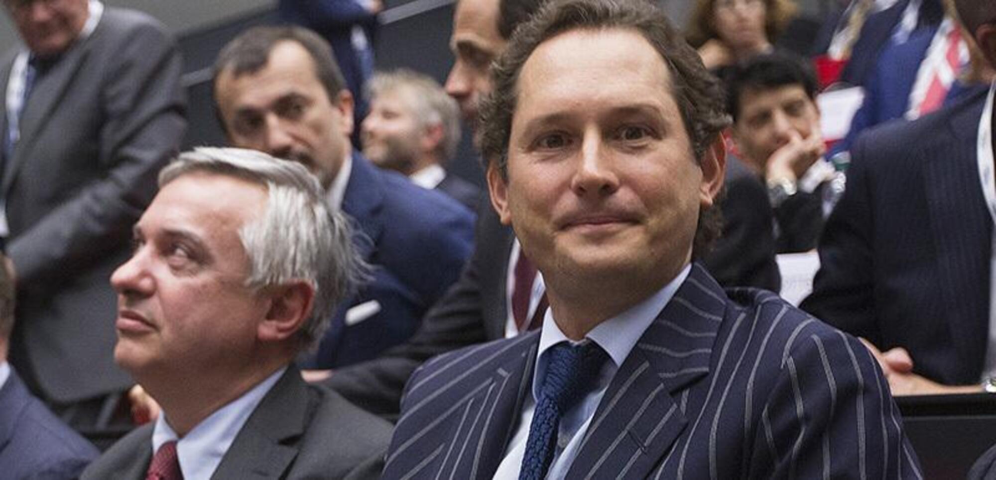 Maurizio Molinari (direttore de la Repubblica) e John Elkann