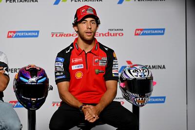 MotoGP 2024. GP dell'Indonesia. Enea Bastianini: "Il sorpasso su Jorge Martin? Era corretto. Prima pensavo ad essere costante, ora &egrave; il momento di spingere per il titolo"