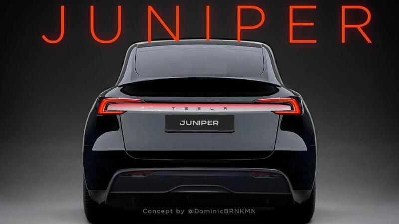 Tesla: sorpresa, sar&agrave; al Salone di Parigi, debutta la Model Y Juniper?