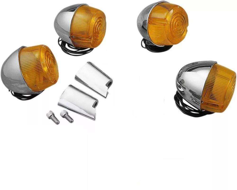 Kit 4 frecce cromate a singolo filamento per Softa 