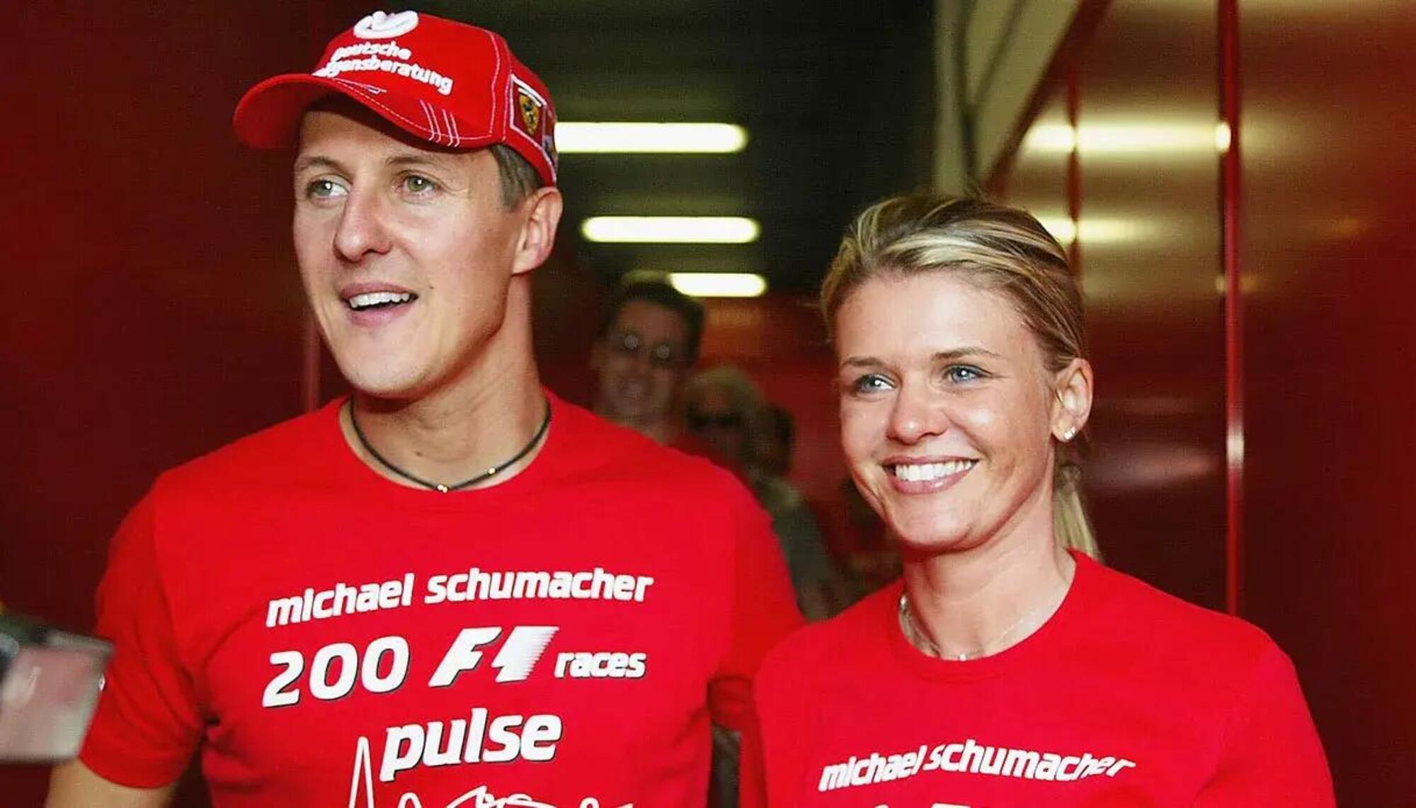 Michael Schumacher e Corinna Betsch