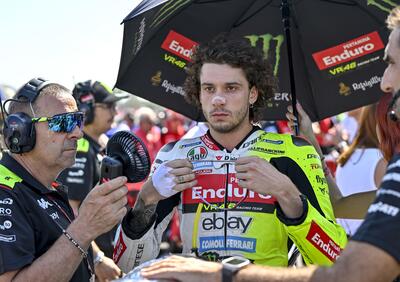 MotoGP 2024. GP dell'Indonesia. Marco Bezzecchi sul podio mancato: Mi si sono aperte le pasticche