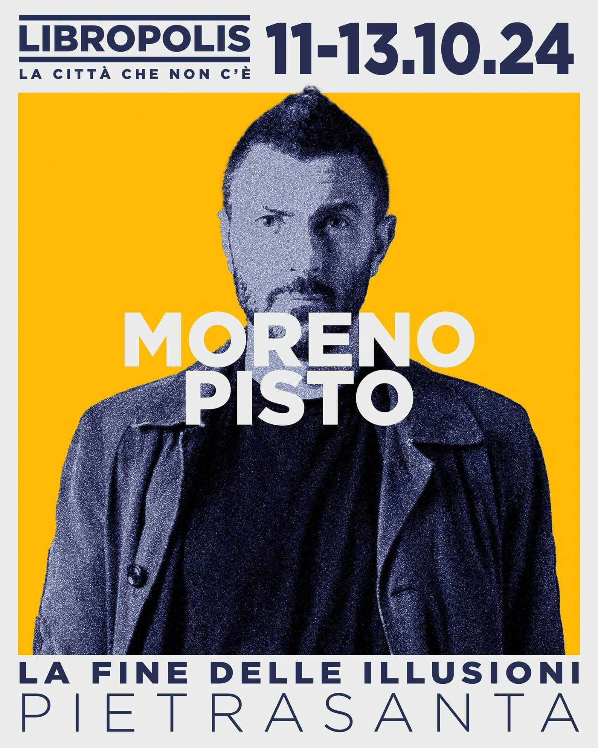 Il direttore di MOW, Moreno Pisto, ospite l&#039;11 ottobre di Libropolis, &quot;La fine delle illusioni&quot;