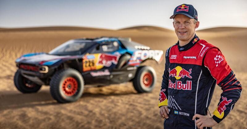 Dakar 2025. Ford. Mattias Ekstrom sale sul Raptor T1+