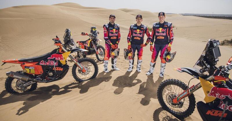 Rally-Raid. La &ldquo;nuova&rdquo; formazione KTM per Marocco e Dakar