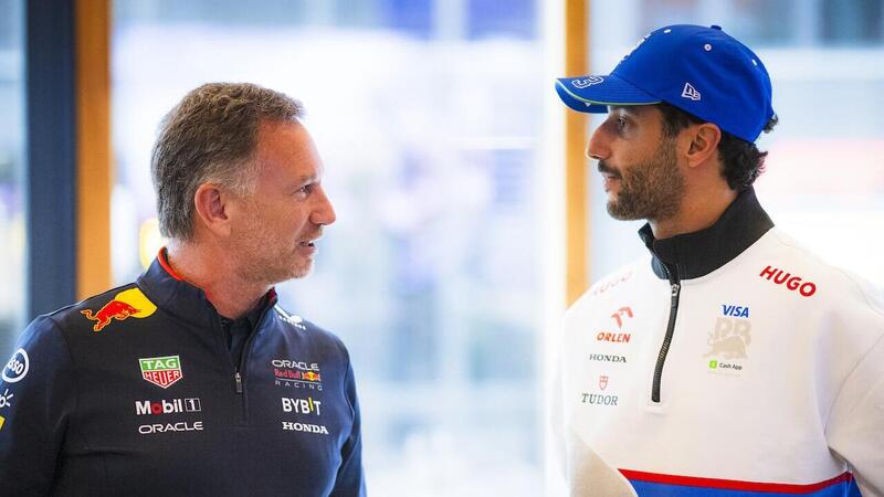 F1. Daniel Ricciardo ha avuto pi&ugrave; di una possibilit&agrave; in RB, Horner: &quot;Helmut Marko lo voleva fuori gi&agrave; in Spagna&quot;