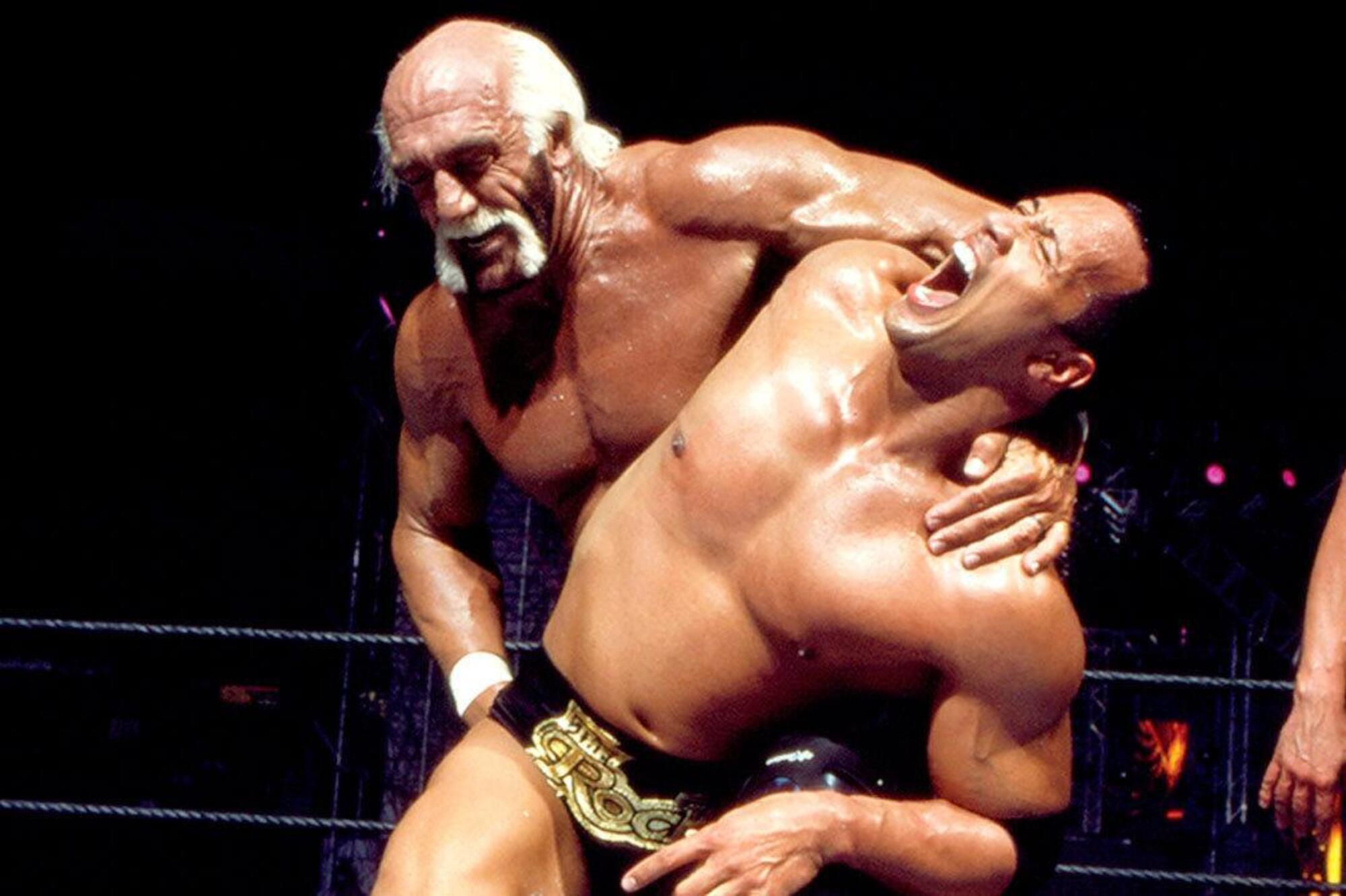 Hulk Hogan contro The Rock