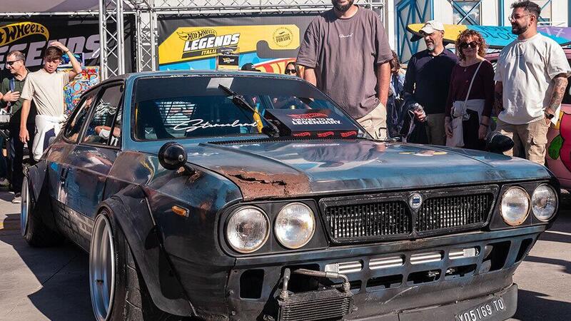 Lancia Beta HPE trionfa all&#039;Hot Wheels Legends Tour Italia 2024