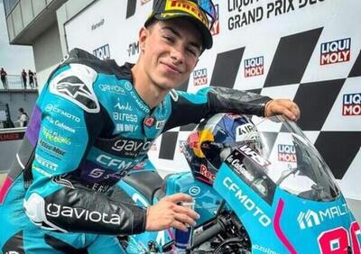 MotoGP 2024. GP del Giappone. Moto3: David Alonso campione a Motegi se...