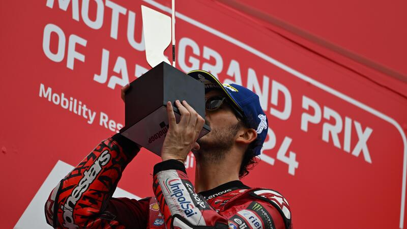 MotoGP 2024. GP del Giappone. Pecco Bagnaia &quot;Un weekend perfetto&quot;