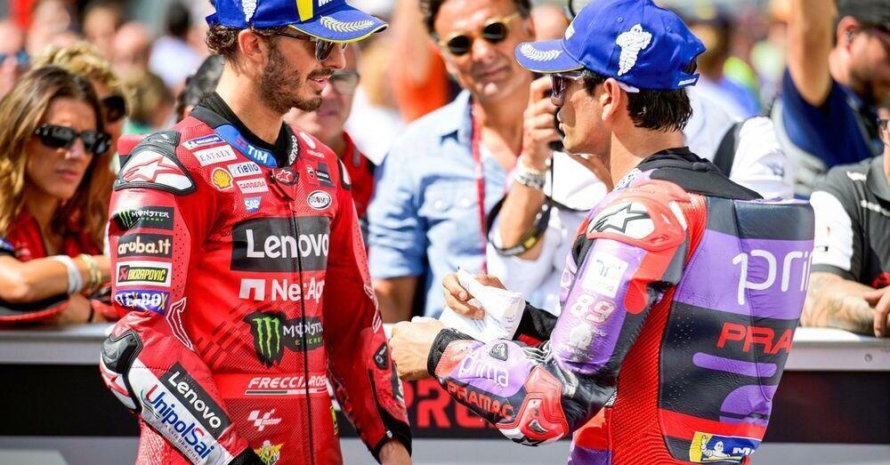 "Bagnaia et Martin comme Lorenzo et Valentino Rossi" : Mauro Sanchini a raison et la vidéo de l'arrière-podium en dit encore plus…