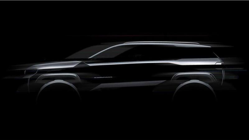 Jeep Compass 2025, il teaser della nuova media ibrida ed elettrica