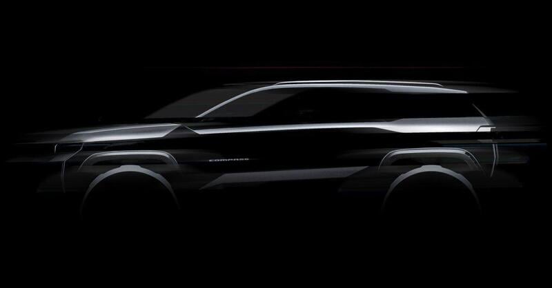 Jeep Compass 2025, il teaser della nuova media ibrida ed elettrica