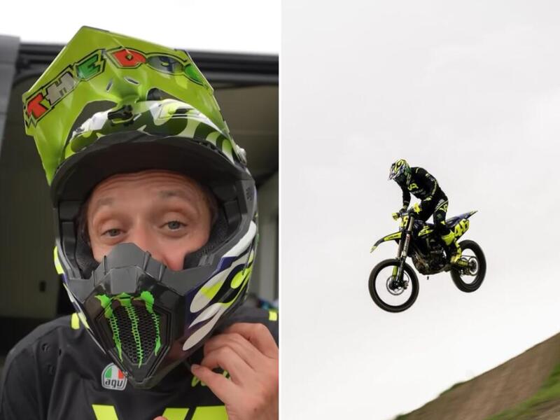 MotoGP in Giappone? Valentino Rossi si allena con il cross a Cavallara: che gas! [VIDEO E GALLERY]