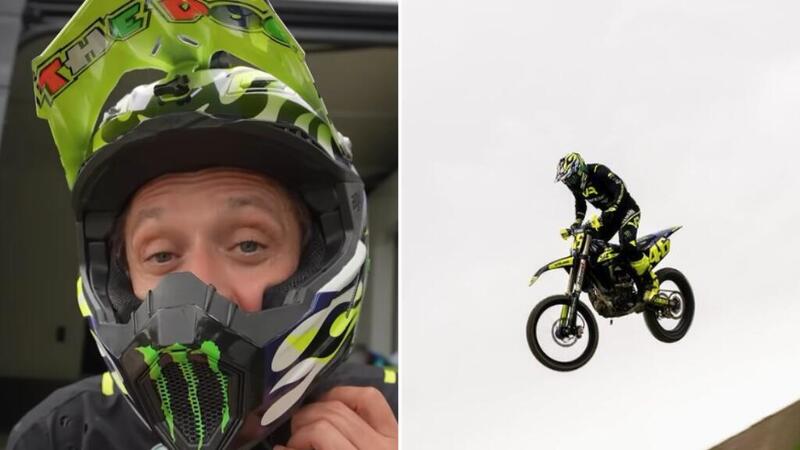 MotoGP in Giappone? Valentino Rossi si allena con il cross a Cavallara: che gas! [VIDEO E GALLERY]