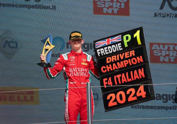 Freddie Slater, il campione italiano Formula 4, in esclusiva a MOW: il successo di quest&#039;anno, i punti di forza e gli obiettivi in vista della Formula 1