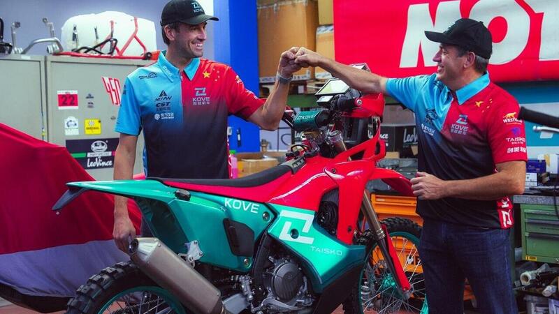 Kove Italia prepara il ritorno alla Dakar e raddoppia: oltre a Zacchetti correr&agrave; Missoni