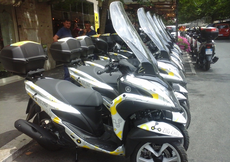Zig Zag: lo scooter sharing pi&ugrave; innovativo debutta a Roma