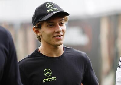 F1. Andrea Kimi Antonelli: Nel 2025 voglio vincere qualche gara con Mercedes. Il mio idolo era Senna ma ringrazio Hamilton