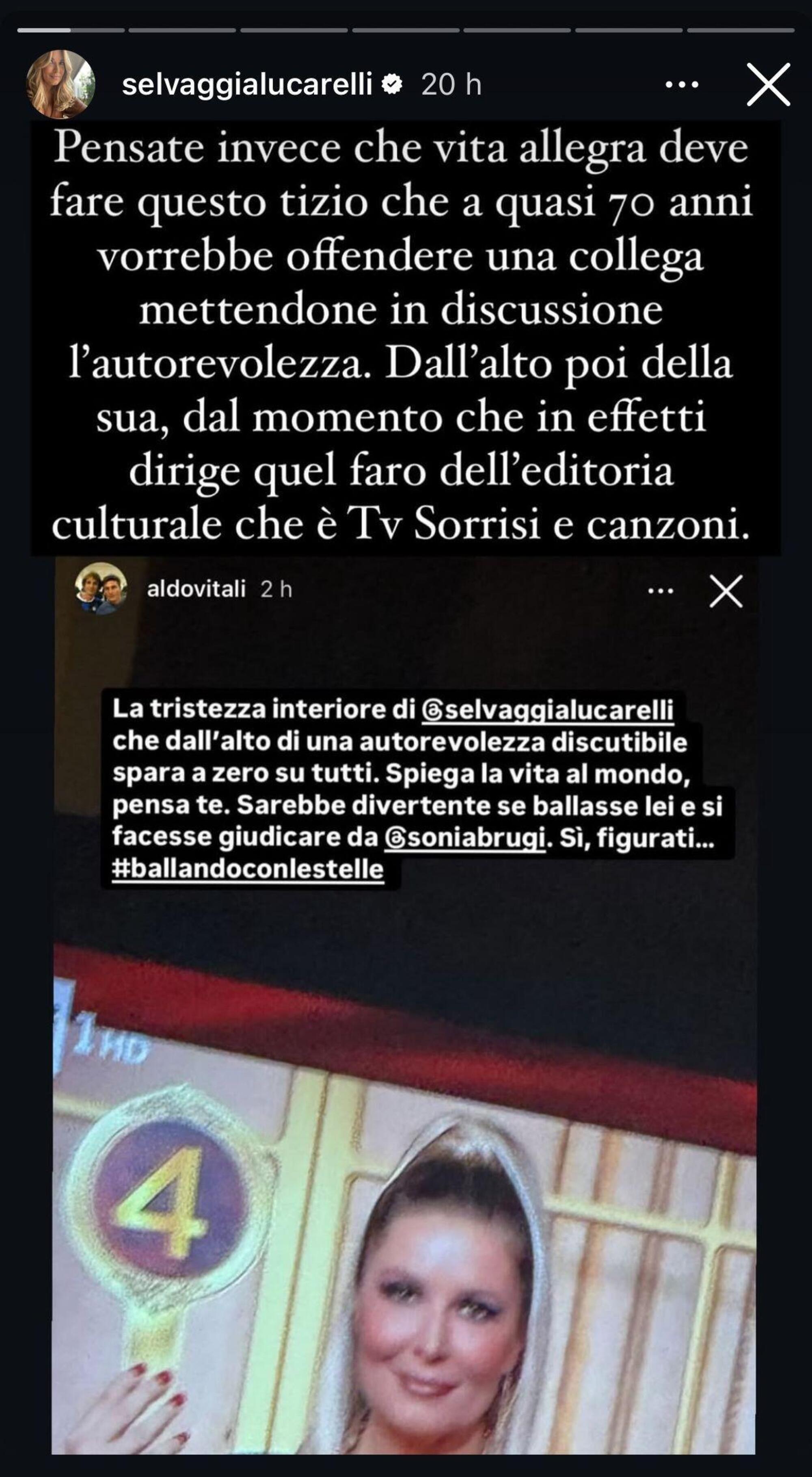 Le critiche del direttore di Tv Sorrisi e Canzoni a Selvaggia Lucarelli