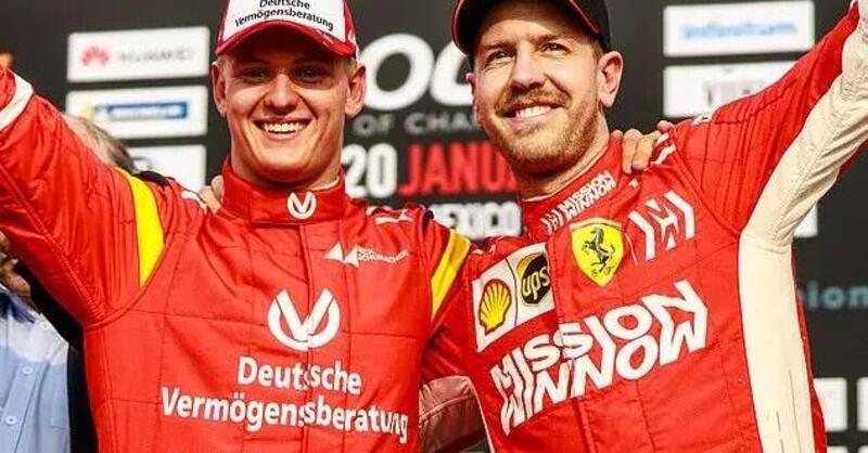 Sebastian Vettel e Mick Schumacher tornano in pista insieme: ecco dove li vedremo